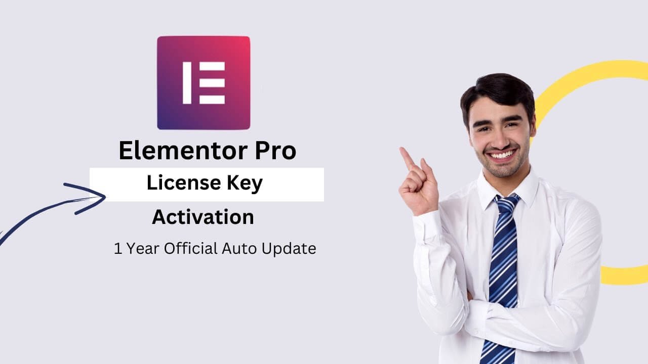 Elementor Pro license key with official update